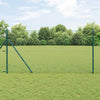 Vidaxl afrasteringspaal groen 10 x 1,2 m (40 x 40 mm gaas)