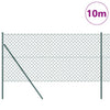 Vidaxl afrasteringspaal groen 10 x 1,5 m (60 x 60 mm gaas)