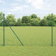 Vidaxl gaashek met grondbevestiging 10 x 1,6 m pvc-coated staal groen