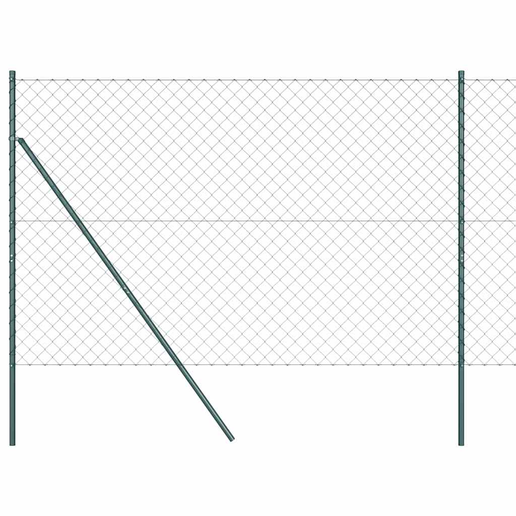 Vidaxl afrasteringspaal groen 10 x 1,6 m (60 x 60 mm gaas)