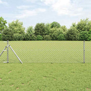 Vidaxl gaashek met grondbevestiging 10 x 0,4 m gegalvaniseerd staal - afbeelding 1
