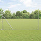 Vidaxl gaashek met grondbevestiging 10 x 1,2 m gegalvaniseerd staal