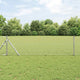 Vidaxl gaashek met grondbevestiging 25 x 0,4 m gegalvaniseerd staal