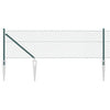 Vidaxl afrasteringspaal groen 10 x 0,4 m (40 x 40 mm gaas)