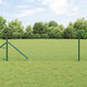 Vidaxl gaashek met grondpennen 10 x 0,4 m pvc-coated staal groen mesh