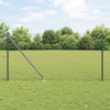 Vidaxl afrasteringspaal grijs 10 x 1,4 m (60 x 60 mm gaas)