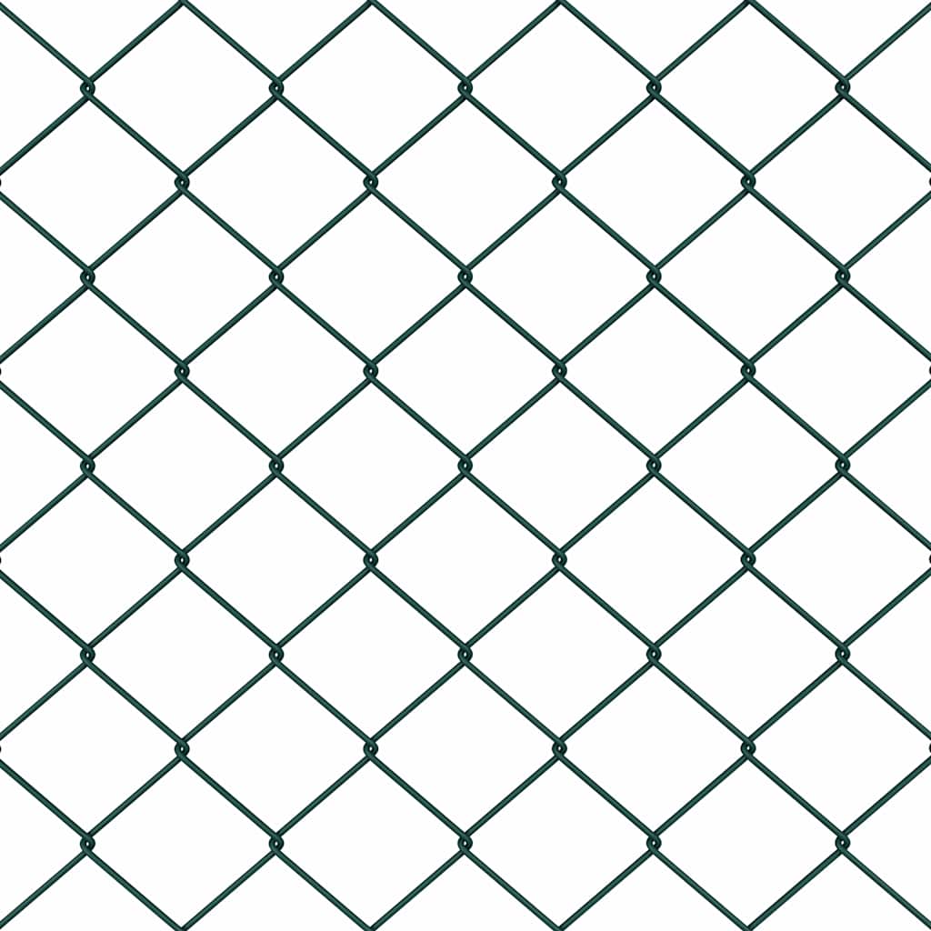 Vidaxl afrasteringspaal groen 10 x 0,8 m (40 x 40 mm gaas)