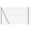 Vidaxl afrasteringspaal groen 10 x 1,6 m (60 x 60 mm gaas)