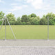 Vidaxl gaashek met betonnen voetstuk 10 x 1,2 m gegalvaniseerd staal
