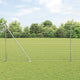 Vidaxl euro-hek met grondpennen 10 x 1,5 m gegalvaniseerd staal mesh