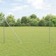 Vidaxl euro-hek met grondpennen 10 x 1,5 m gegalvaniseerd staal mesh