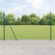 Vidaxl euro-hek met betonnen voetstuk 10 x 1,4 m pvc-coated staal mesh