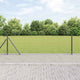 Vidaxl euro-hek met betonnen voetstuk 10 x 0,4 m pvc-coated staal mesh
