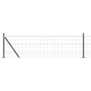 Vidaxl euro-hek met betonnen voetstuk 10 x 0,6 m pvc-coated staal mesh - afbeelding 2