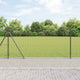 Vidaxl euro-hek met betonnen voetstuk 25 x 0,8 m pvc-coated staal mesh
