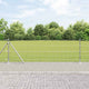 Vidaxl gelast draadhek met betonnen basis 25 x 0,8 m zilverkleurig