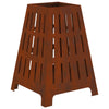 Vidaxl vuurkorf bruin 50 x 50 x 70 cm cortenstaal
