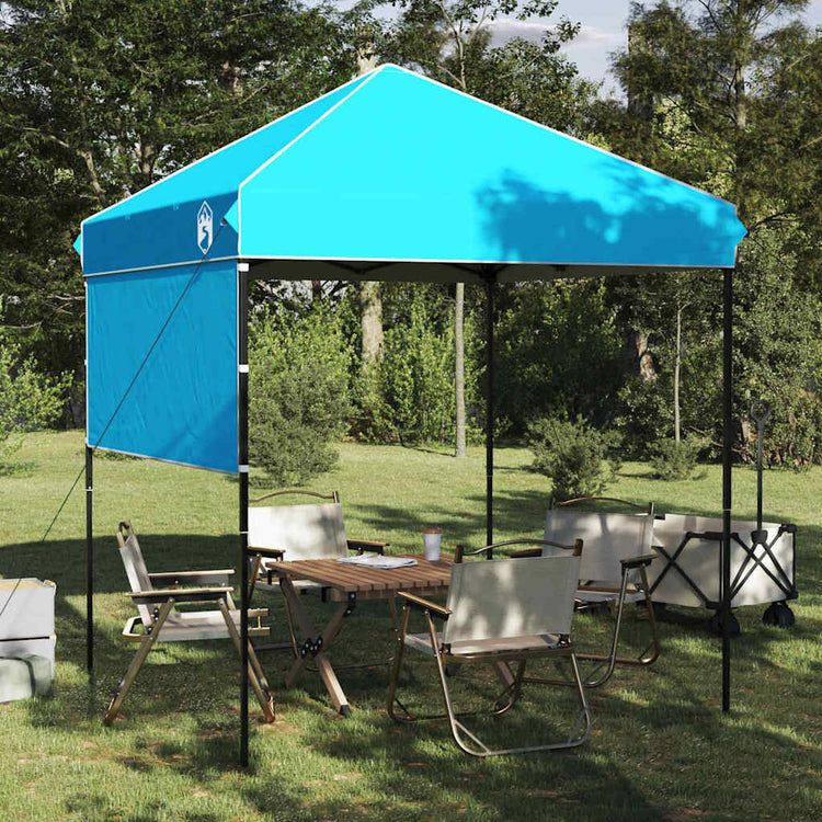 Vidaxl luifeltent 194 x 194 x 251 cm blauw stof