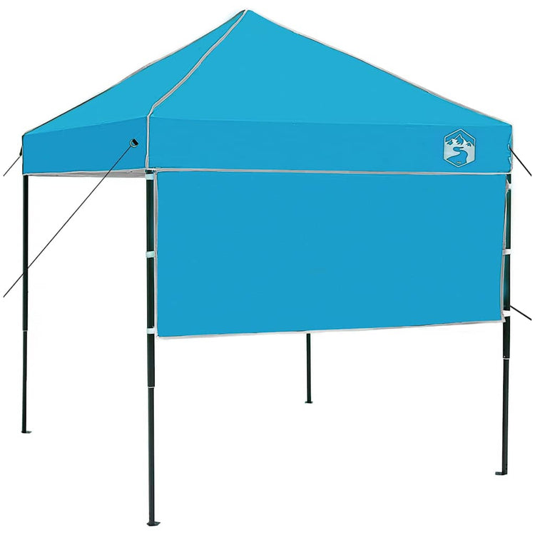 Vidaxl luifeltent 194 x 194 x 251 cm blauw stof