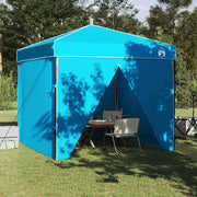 Vidaxl luifeltent 243 x 243 x 251 cm blauw stof - afbeelding 3