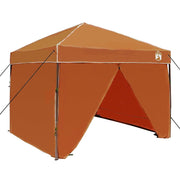 Vidaxl luifeltent 243 x 243 x 251 cm oranje stof - afbeelding 2