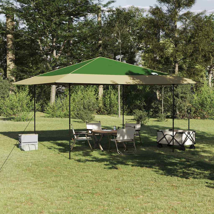 Vidaxl luifeltent 395 x 395 x 251 cm groen stof