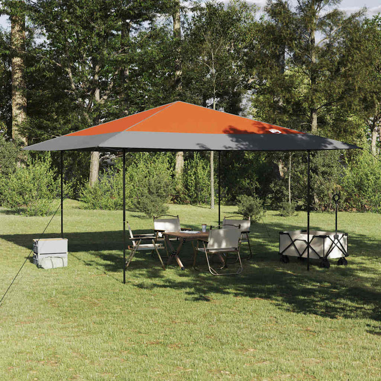 Vidaxl luifeltent 395 x 395 x 251 cm oranje stof