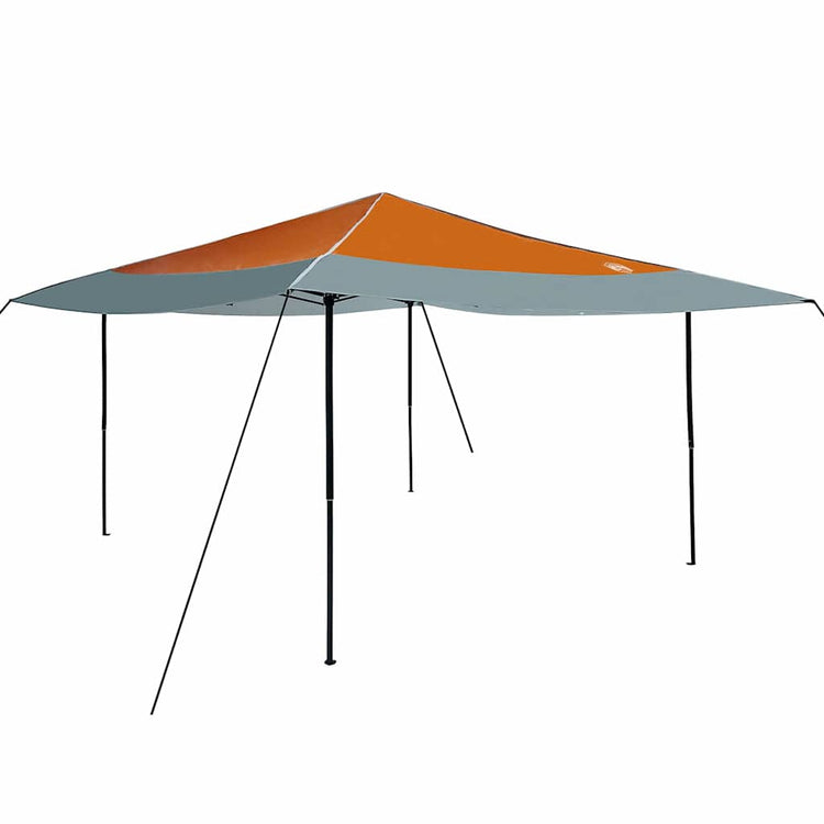 Vidaxl luifeltent 395 x 395 x 251 cm oranje stof