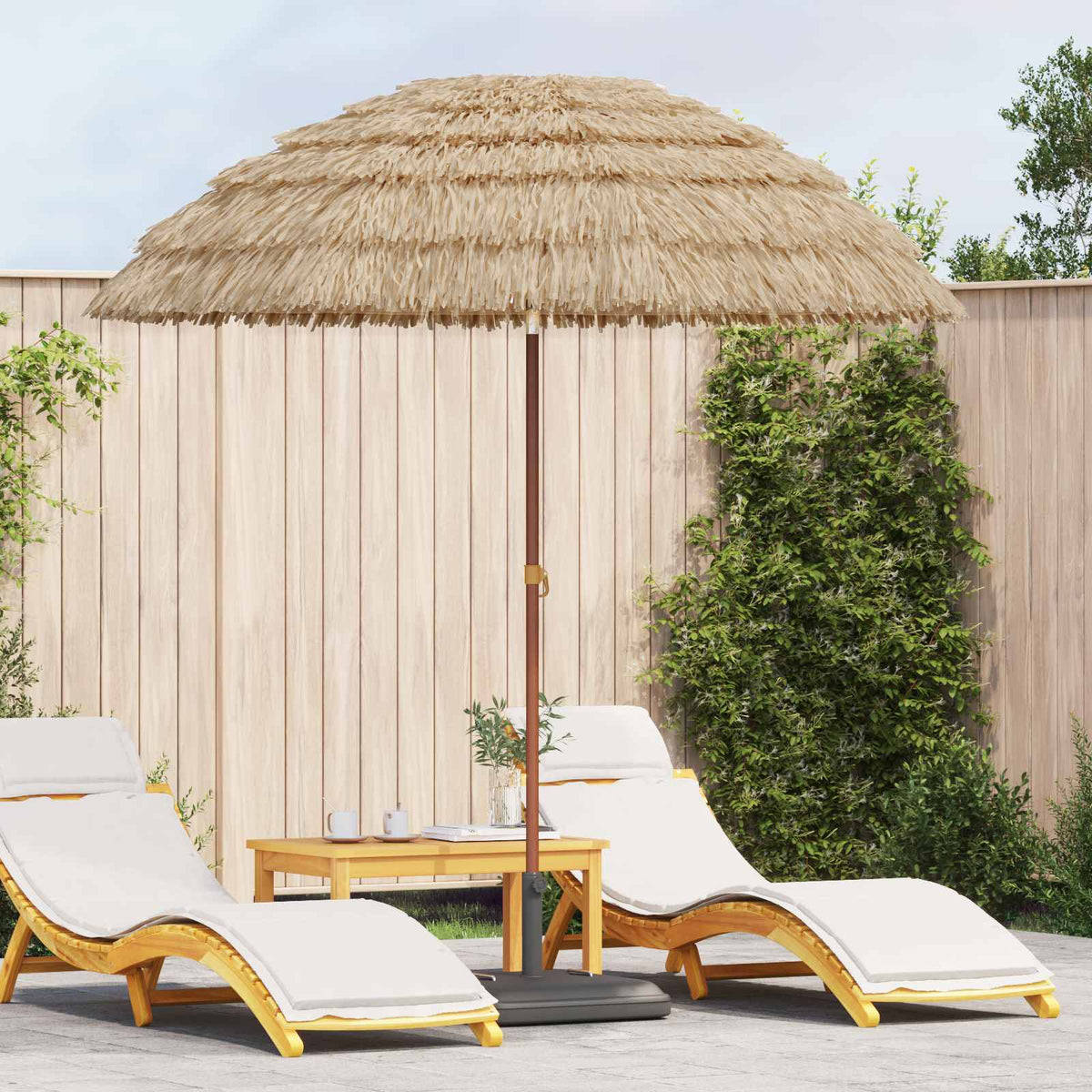 Vidaxl tuinparasol 205 x 205 x 210 cm polypropyleen en polyester rond