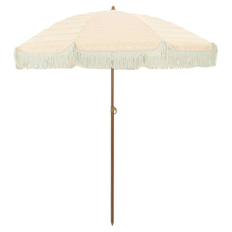 Vidaxl strandparasol 160 x 160 x 196 cm polyester en staal rond