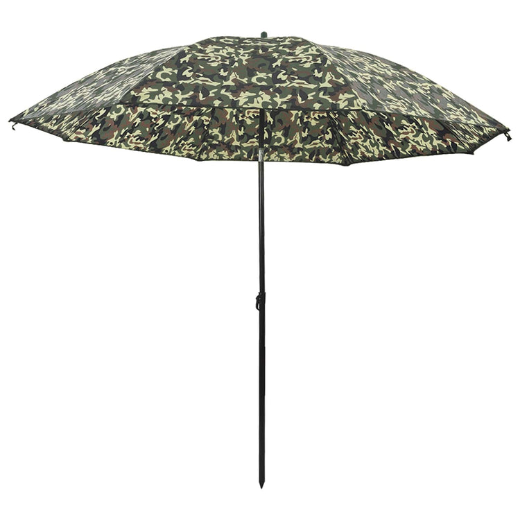 Vidaxl vis paraplu 290 x 225 cm oxford polyester camouflage