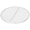 Vidaxl barbecuerooster zilver 43 x 43 cm roestvrij staal