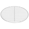 Vidaxl barbecuerooster zilver 43 x 43 cm roestvrij staal