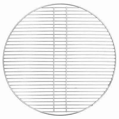 Vidaxl barbecuerooster zilver 60 x 60 cm roestvrij staal