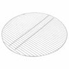 Vidaxl barbecuerooster zilver 60 x 60 cm roestvrij staal