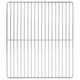 Vidaxl grillrooster zilver 40 x 35 cm roestvrij staal