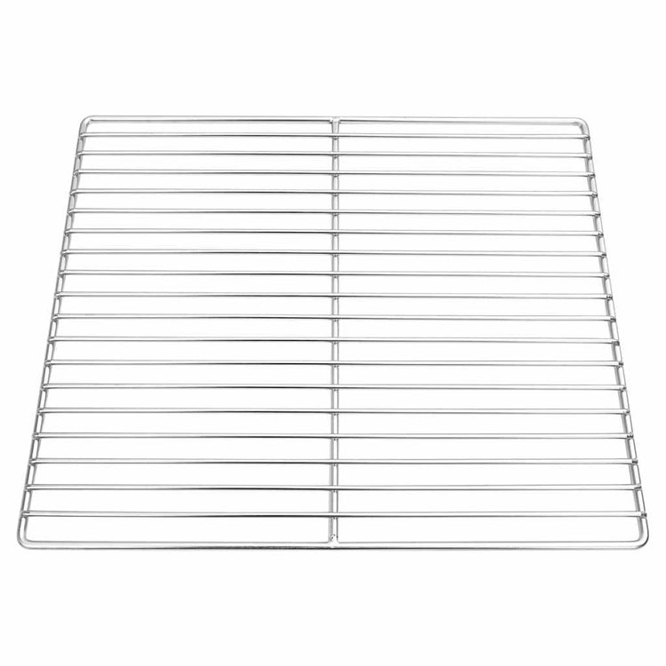 Vidaxl grillrooster 40 x 35 cm roestvrij staal zilver