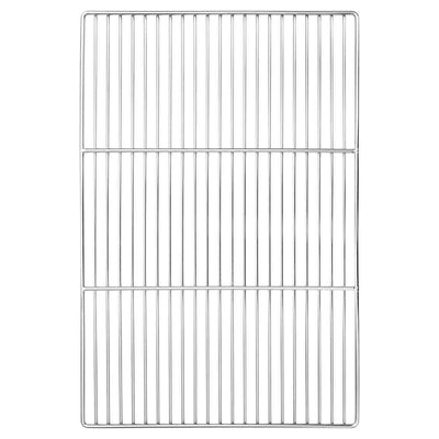 Vidaxl grillrooster zilver 60 x 40 cm roestvrij staal