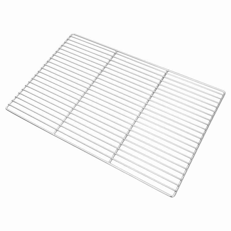 Vidaxl grillrooster 60 x 40 cm roestvrij staal zilver