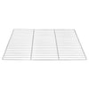 Vidaxl grillrooster zilver 67 x 40 cm roestvrij staal