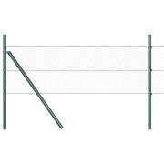 Vidaxl zeshoekig gaashek met grondbevestiging 10 x 0,4 m groen mesh - afbeelding 2