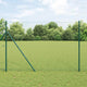 Vidaxl zeshoekig gaashek met grondbevestiging 25 x 1,6 m groen mesh