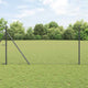 Vidaxl zeshoekig gaashek met grondbevestiging 25 x 1 m grijs mesh