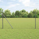 Vidaxl zeshoekig gaashek met grondbevestiging 25 x 1,2 m grijs mesh
