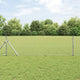 Vidaxl zeshoekig gaashek met grondbevestiging 10 x 0,6 m zilver mesh