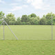 Vidaxl zeshoekig gaashek met grondbevestiging 10 x 1,4 m zilver mesh