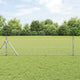 Vidaxl zeshoekig gaashek met grondbevestiging 25 x 0,8 m zilver mesh