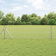 Vidaxl zeshoekig gaashek met grondbevestiging 50 x 0,4 m zilver mesh