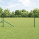 Vidaxl zeshoekig gaasgek met palen 25 x 0,4 m pvc-coated staal groen