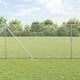 Vidaxl zeshoekig gaasgek met palen 10 x 1,2 m gegalvaniseerd staal